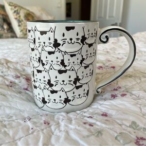 Spectrum Designz Cat Mug Black & White Beauty! Mint Condition